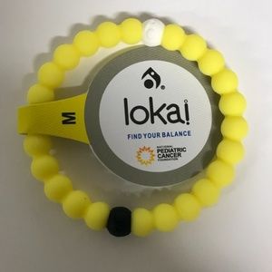 Yellow Pediatric Cancer Lokai Bracelet